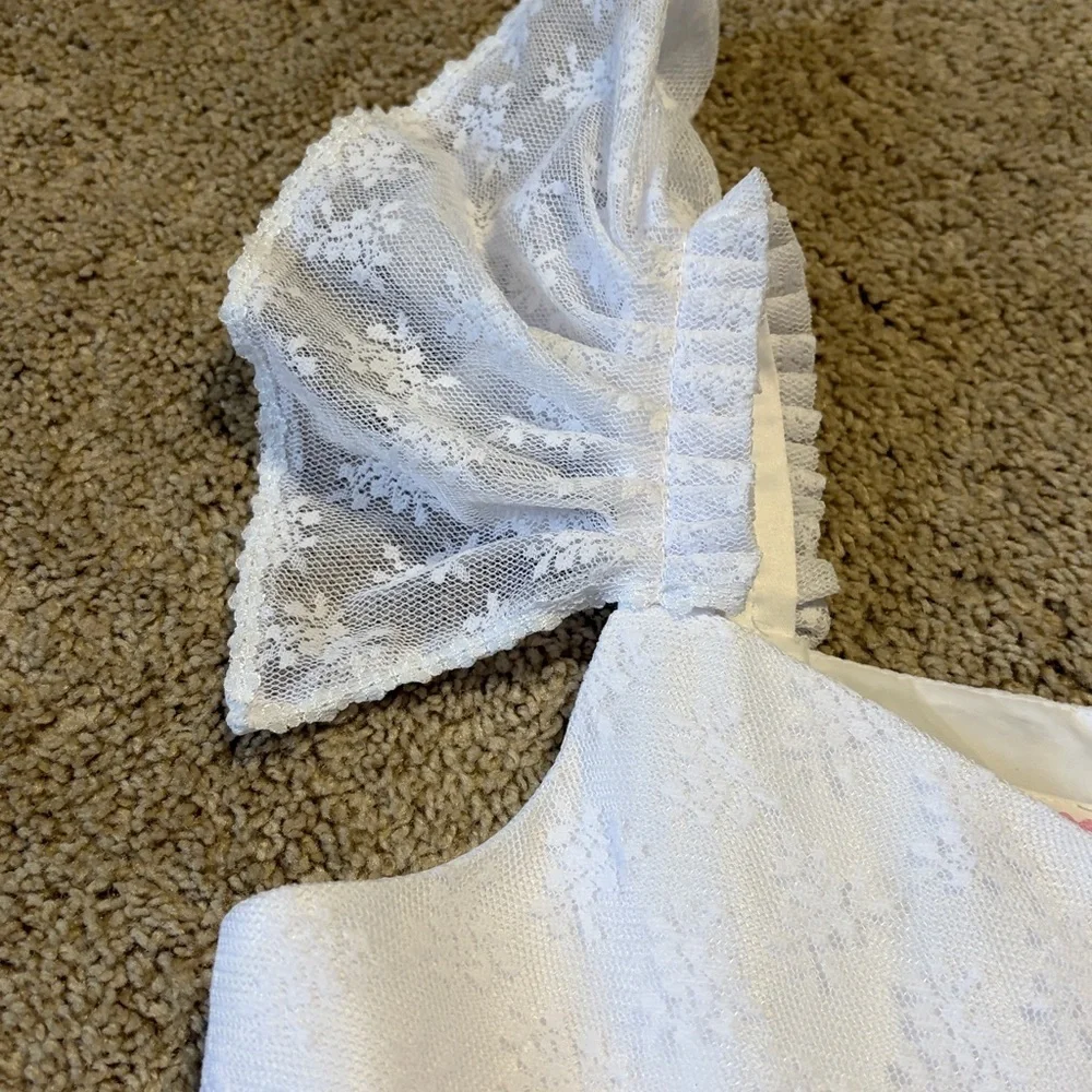 Bonnie Jean White Dress 1st Communion Wedding Size 12 NWT
